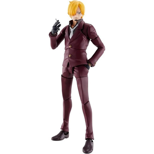 BANDAI S.H.Figuarts One Piece Invasion of Onigashima Sanji Action Figure JAPAN