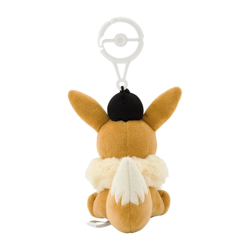 Pokémon Center Chaveiro de pelúcia original porta-moedas Eevee JAPÃO OFICIAL