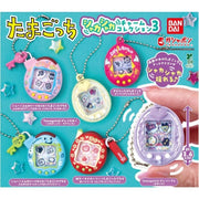 BANDAI Tamagotchi Shaka Shaka Charm Collection 3 Complete Set Capsule Toy JAPAN