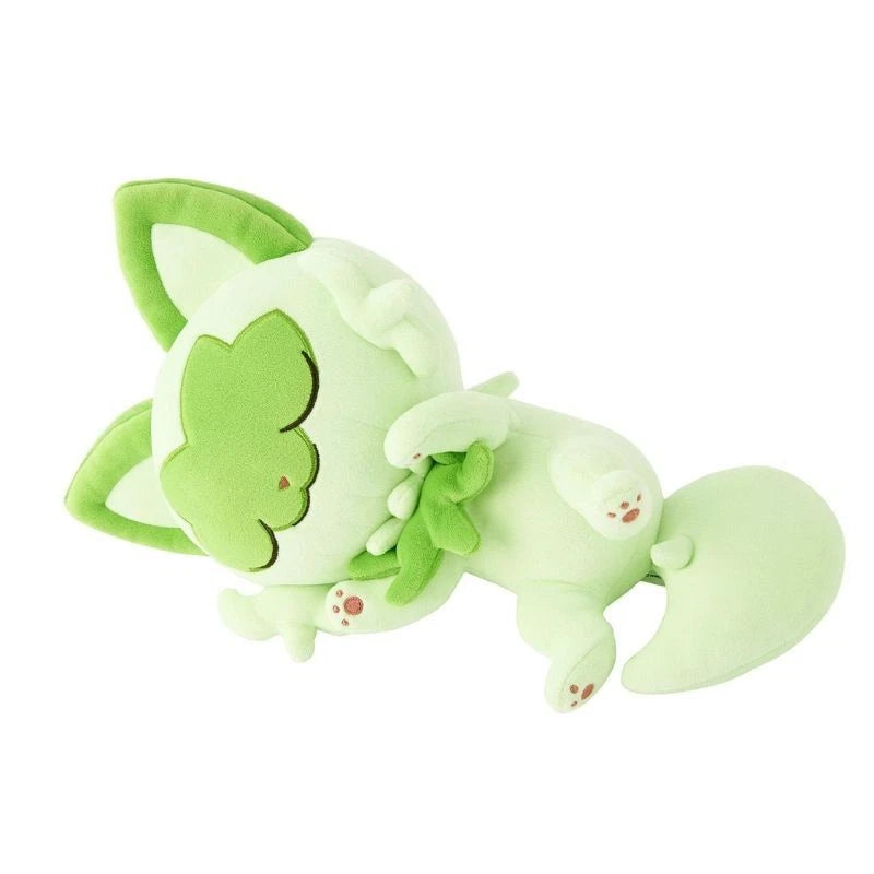 Pokemon Center Original Motchiri Sleep Sprigatito Plush Doll JAPAN OFFICIAL