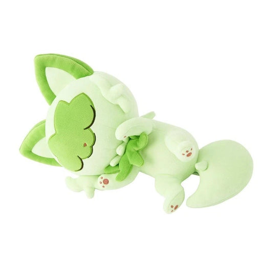Pokemon Center Original Motchiri Sleep Sprigatito Plush Doll JAPAN OFFICIAL