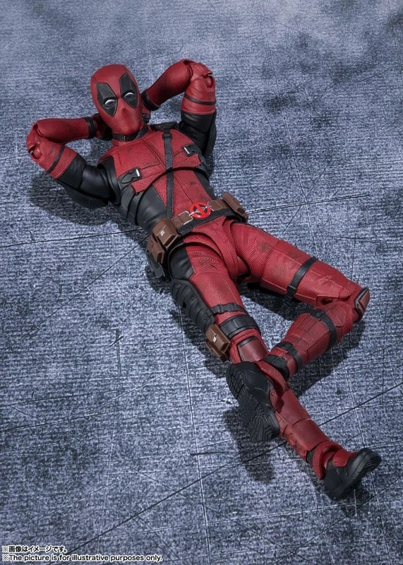 BANDAI S.H.Figuarts Marvel Universe Deadpool Action Figure JAPAN OFFICIAL ZA-74