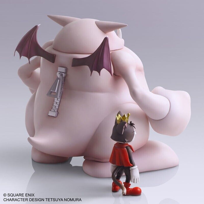 Square Enix Final Fantasy VII Porta Arts Cait Sith e Fat Moogle Action Figure