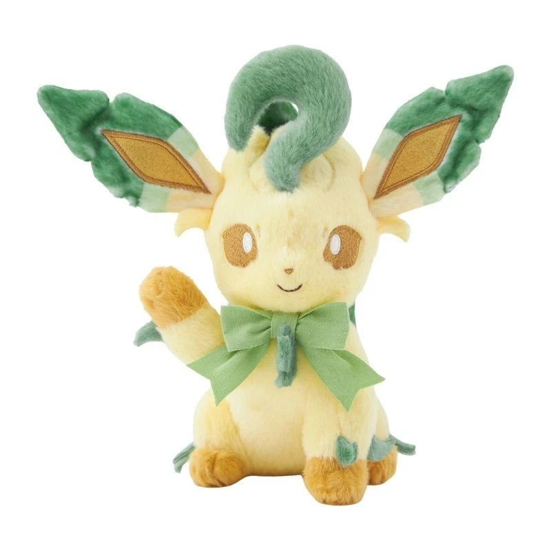 Pokemon Center Original Eevee Collection Leafeon Plush Doll JAPAN OFFICIAL