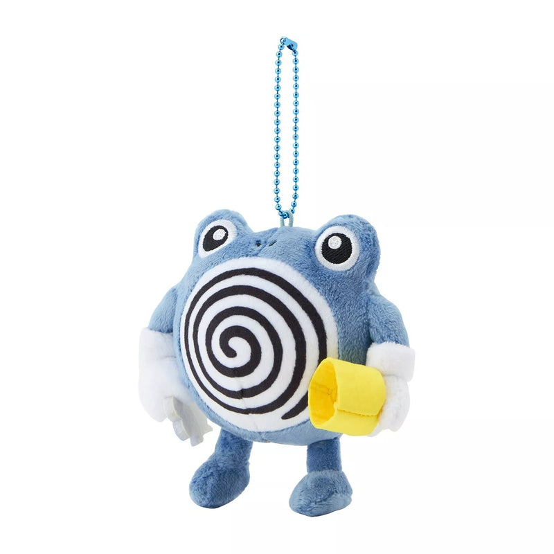 Pokemon Center Original Pokemon Sento Plush Keychain Poliwhirl JAPAN OFFICIAL