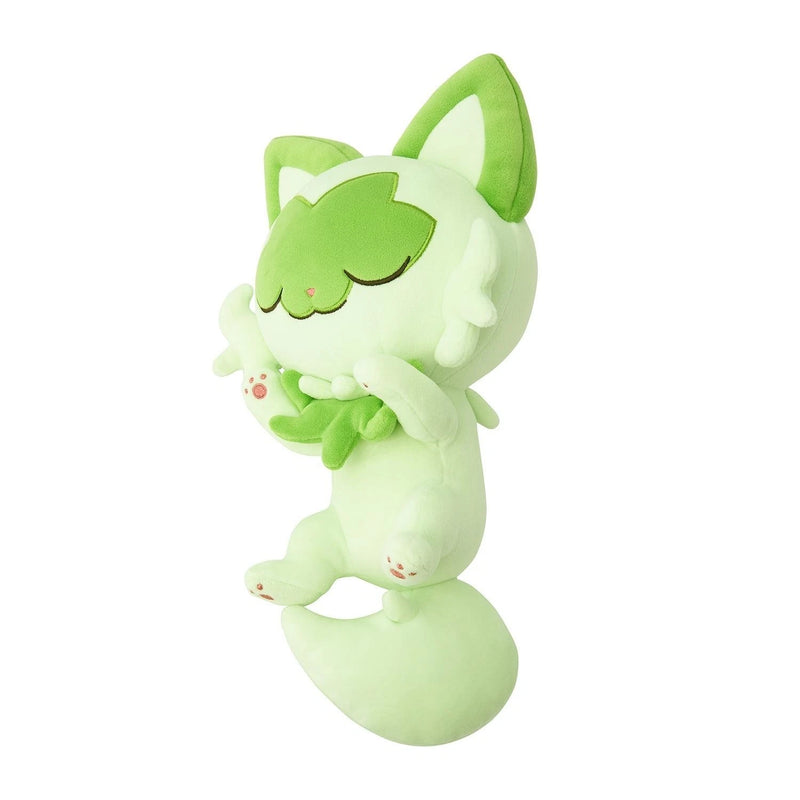 Pokemon Center Original Motchiri Sleep Sprigatito Peluche Poupée JAPON OFFICIEL