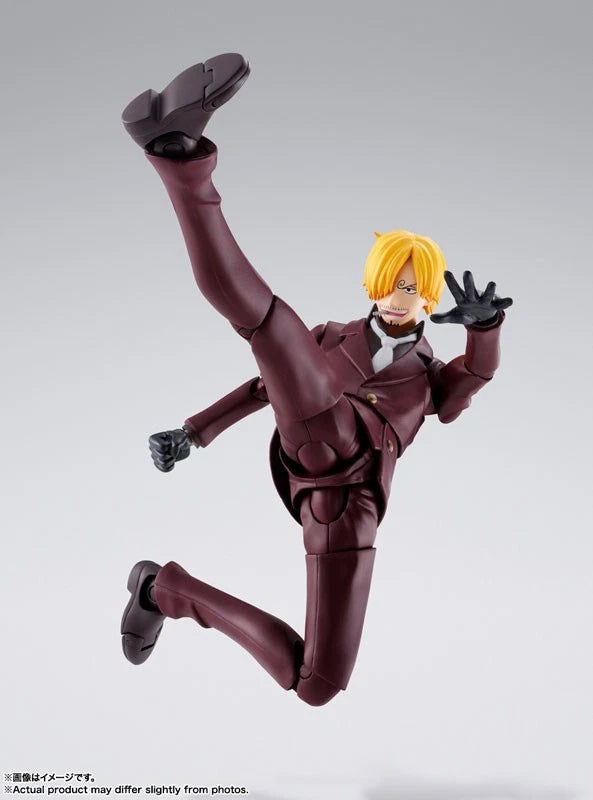 BANDAI S.H.Figuarts One Piece Invasion of Onigashima Sanji Action Figure JAPAN