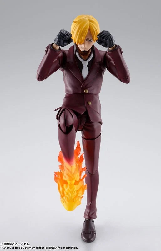 BANDAI S.H.Figuarts One Piece Invasion of Onigashima Sanji Action Figure JAPAN