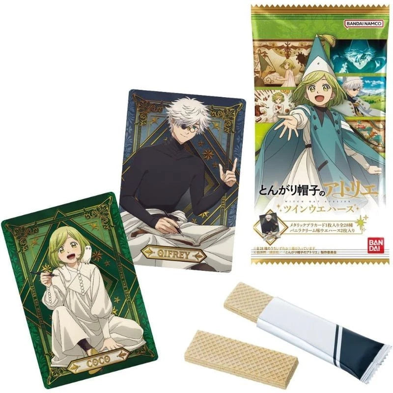 BANDAI Witch Hat Atelier Twin Wafer Cards 20 Pack BOX TCG JAPAN OFFICIAL