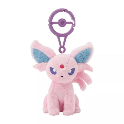 Pokemon Center Original Plush Mascot Keychain with Carabiner Espeon JAPAN