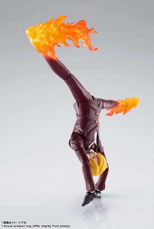 BANDAI S.H.Figuarts One Piece Invasion of Onigashima Sanji Action Figure JAPAN