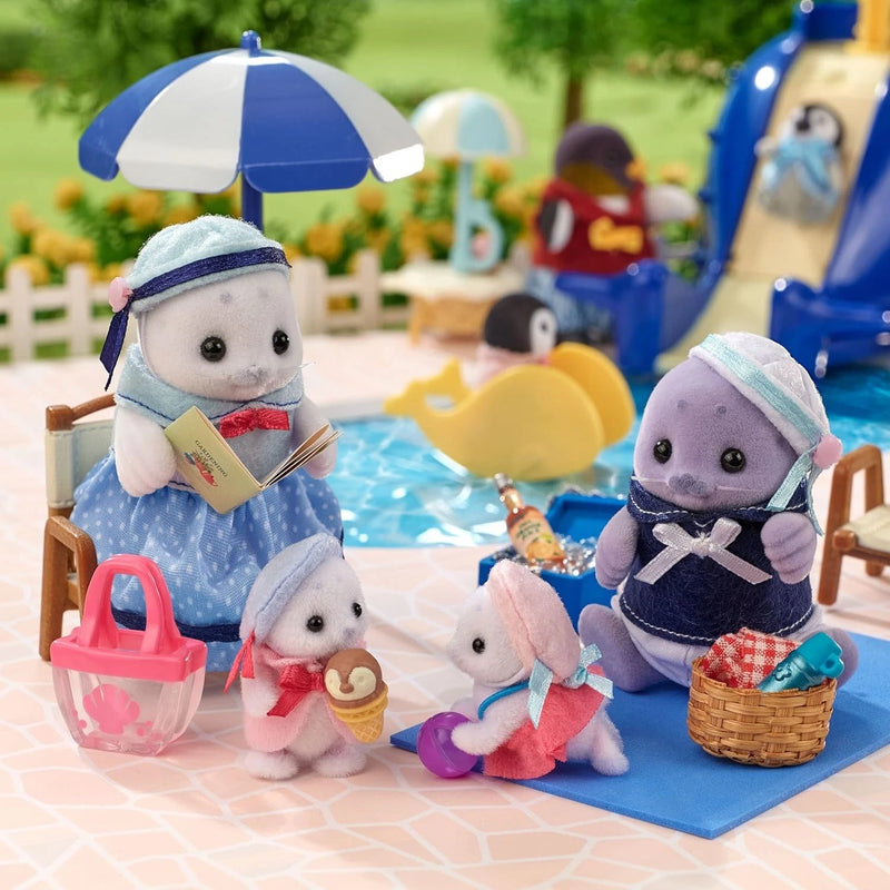 Epoch Sylvanian Families Calico Critters Seal Family FS-51 JAPAN OFFICIAL