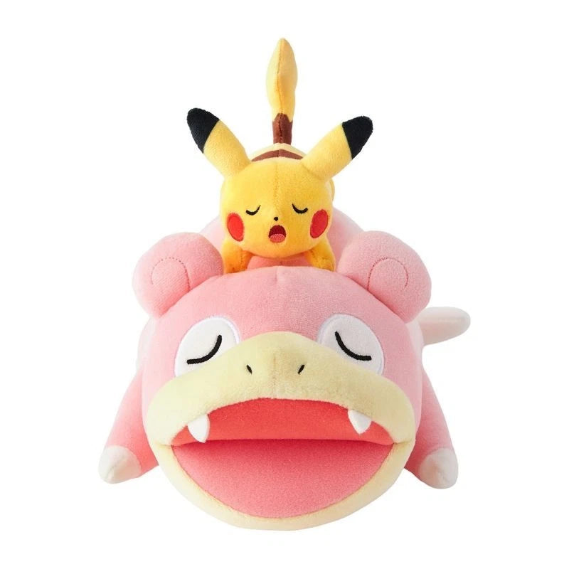Pokemon Center Original Pokemon Center Kagawa Slowpoke & Pikachu Plush Doll