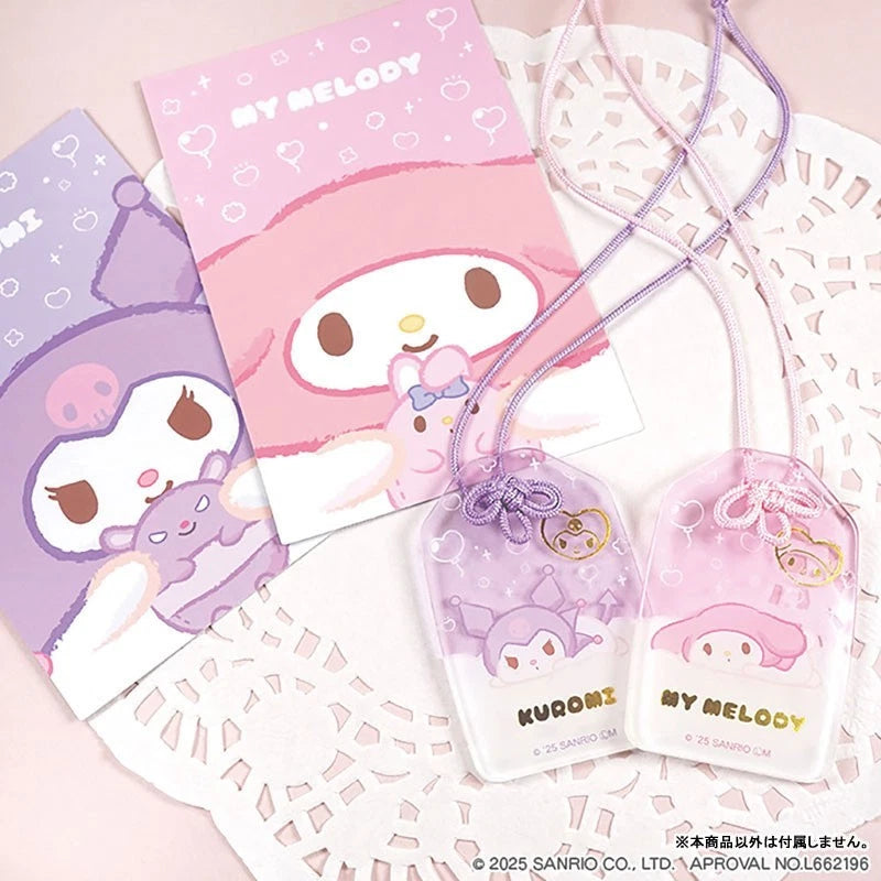 Sanrio Characters Amulet Style Acrylic Keychain 10Pack Box Candy Toy JAPAN