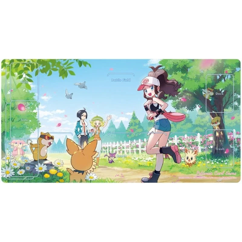 Pokemon Center Original Playmat Hilda JAPAN OFFICIAL