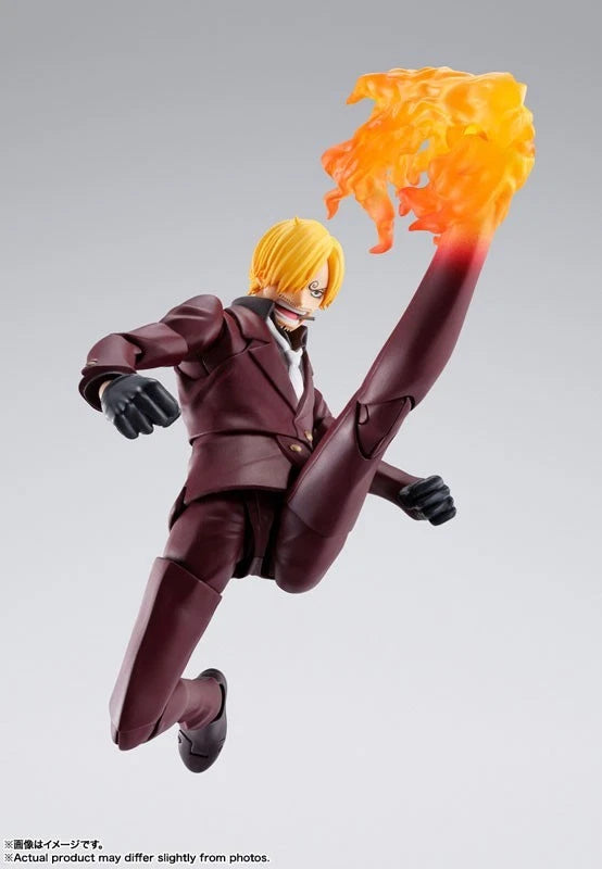 BANDAI S.H.Figuarts One Piece Invasion of Onigashima Sanji Action Figure JAPAN