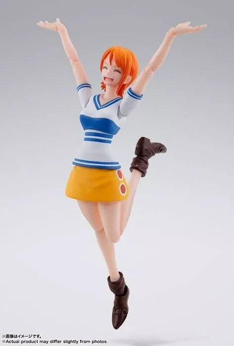 Bandai S.H.Figuarts One Piece Romance Dawn Nami Acción Figura Oficial de Japón