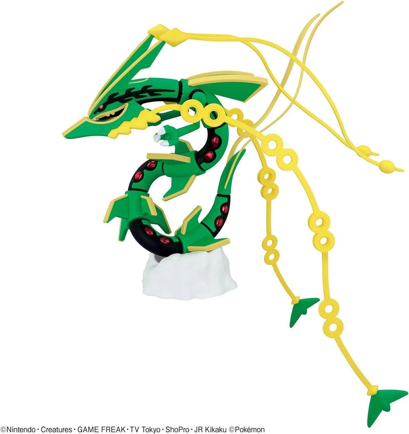 BANDAI Pokemon Plamo Collection Select Mega Rayquaza Model Kit JAPAN OFFICIAL
