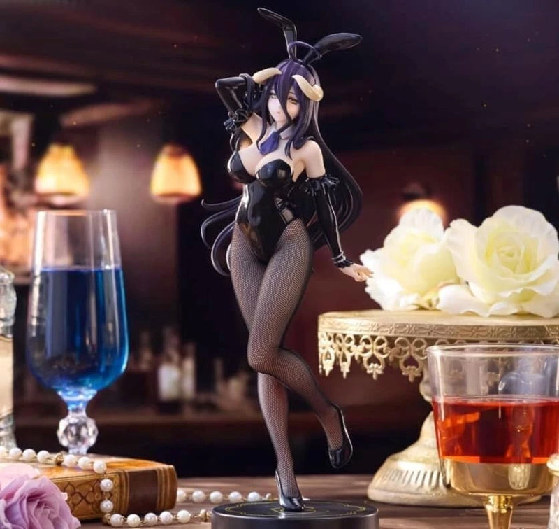FuRyu BiCute Bunnies Figurine Albedo Noir Ver. OFFICIEL JAPON
