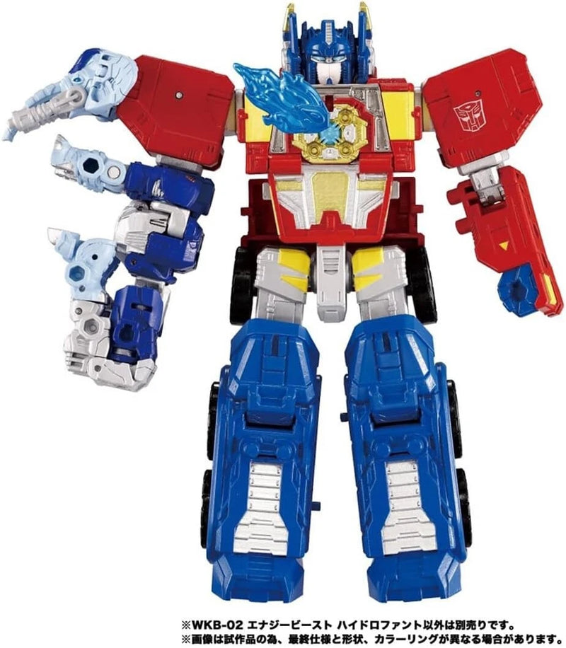 Takara Tomy Transformer Wild King Energy Beast Hydrophant WKB-02 figura de acción