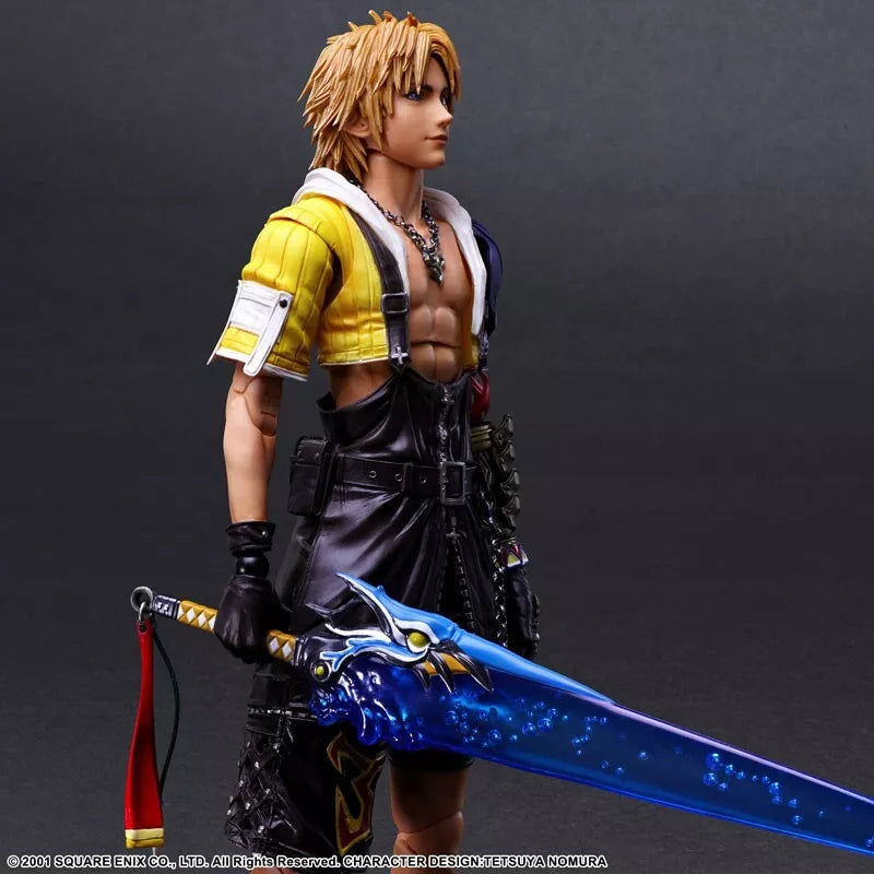 Square Enix Final Fantasy X PLAY ARTS Kai Tidus Action Figure JAPAN OFFICIAL