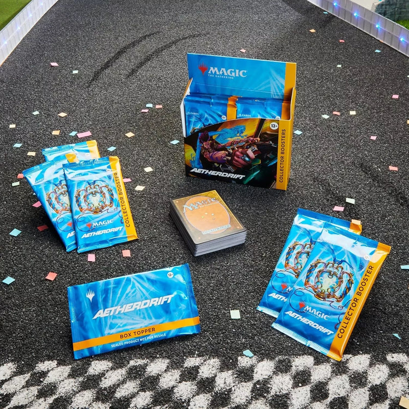 Magic The Gathering Aetherdrift Collector Ver. inglese. Confezione di buste GCC