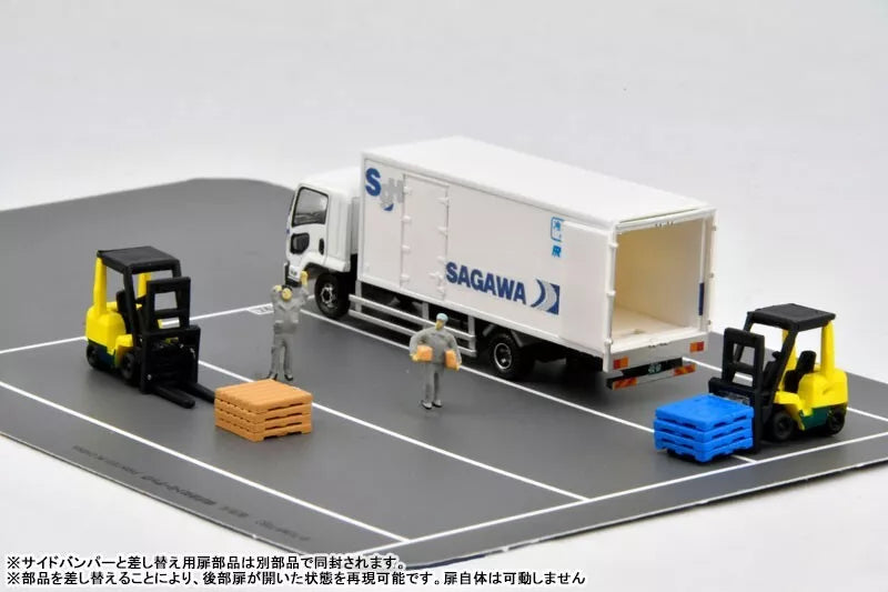 Sitio de distribución de recolección de camiones Sagawa Express Truck Set E OFICIAL DE JAPÓN
