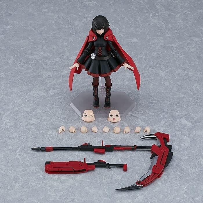 Max Factory Figma Rwby Ice Queendom Ruby Rose Action Figuur Japan Official