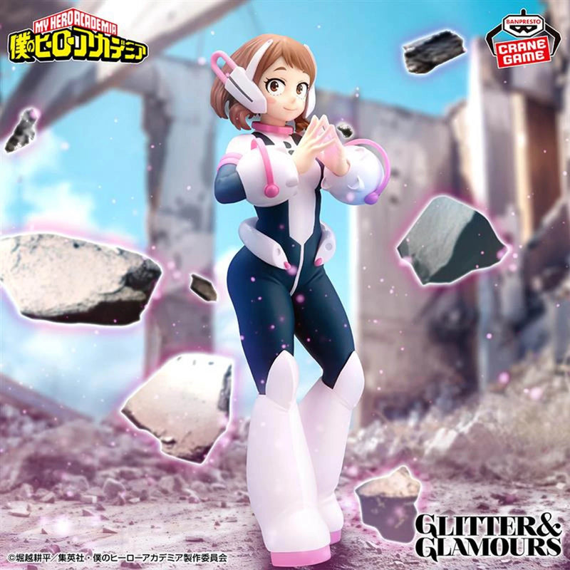 Glitter & Glamours My Hero Academia Ochaco Uraraka Figure JAPAN OFFICIAL