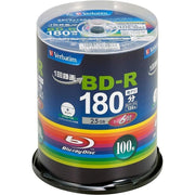 Verbatim Blank Blu-ray Disc BD-R VBR130RP100SV4 25GB 1-6x JAPAN OFFICIAL