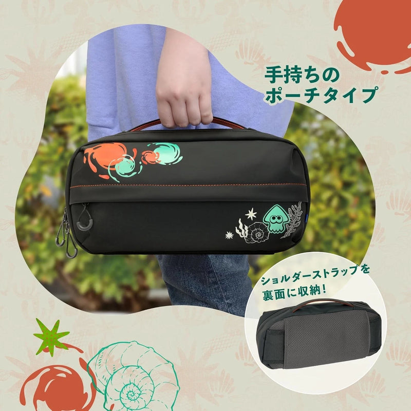 HORI Splatoon Raiders Shoulder Pouch for Nintendo Switch 2 JAPAN OFFICIAL
