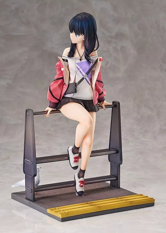 Gridman Dynazenon x Azur Lane Rikka Takarada Blue Sky Station 1/7 Figura Japão