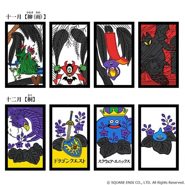 Square Enix Dragon Quest Hanafuda Playing Cards JAPAN OFFICIAL