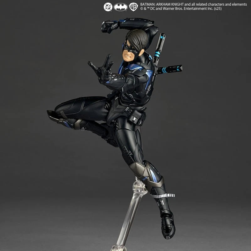 Kaiyodo Revoltech Amazing Yamaguchi Batman Arkham Knight Nightwing Action Figure