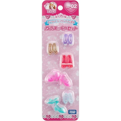 Takara Tomy Licca Chan Glass Shoes Set LG-02 JAPAN OFFICIAL
