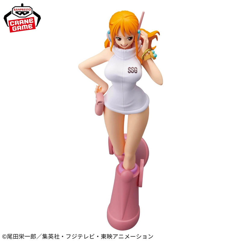 Banpresto Glitter & Glamours One Piece Nami Egghead Style Figure JAPAN OFFICIAL