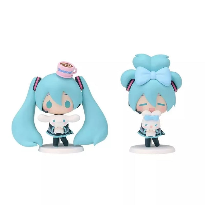 SEGA Hatsune Miku x Cinnamoroll mini figure Set of 2 JAPAN OFFICIAL