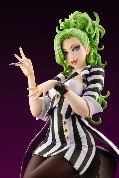 Kotobukiya Horror bishoujo Beetlejuice Beetlejuice 1/7 Figura Japão Oficial do Japão