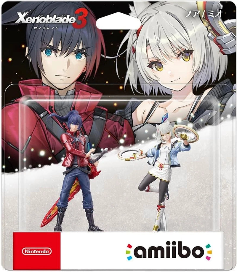 Nintendo amiibo Xenobled Series Noah & Mio Double Set JAPAN OFFICIAL