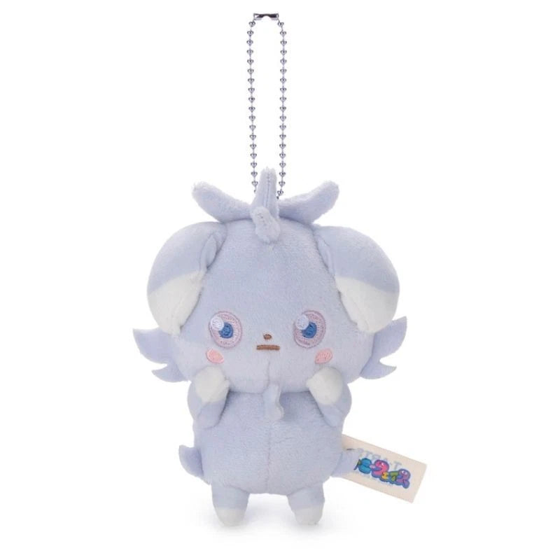 Pokemon Pokepeace Espurr Plush Keychain Funny Face Ver. JAPAN OFFICIAL