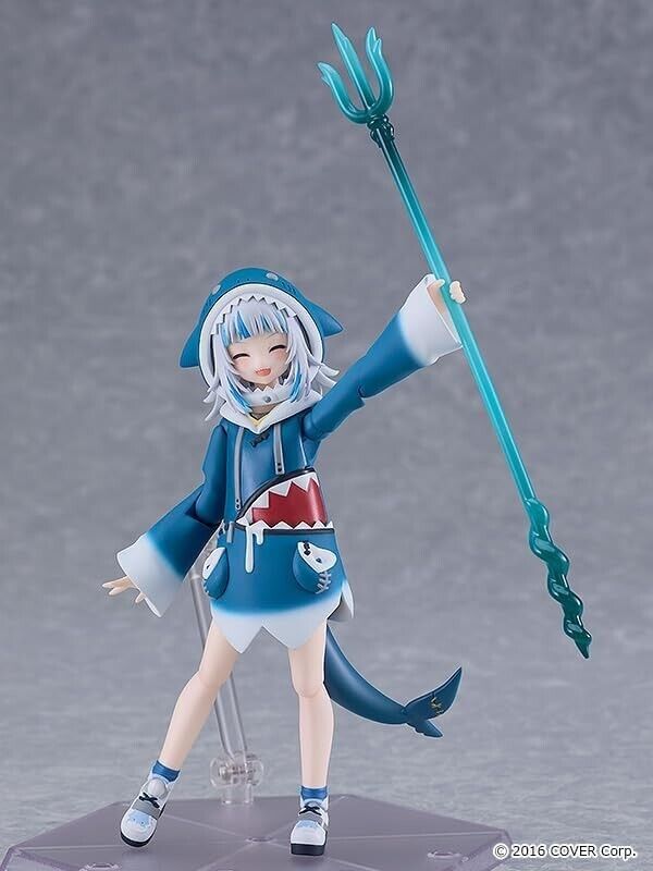 figma hololive Production Gawr Gura Action Figure JAPAN OFFICIAL