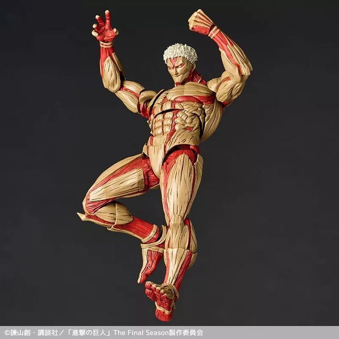 Kaiyodo Revoltech Amazing Yamaguchi Attack on Titan Armored Titan Action Figure