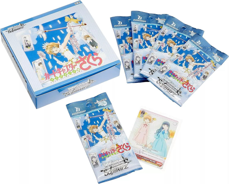 Weiss Schwarz Cardcaptor Sakura Clear Card Booster Pack Box TCG JAPAN OFFICIAL