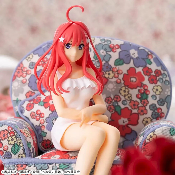 SEGA O Quintessential Quintuplets Itsuki Nakano Premium Chokonose Figura Japão