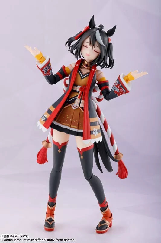 Bandai S.H.Figuarts Umamusume Pretty Derby Kitasan Black Action Figura Japón