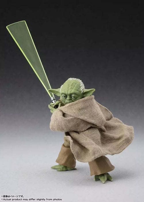 BANDAI S.H.Figuarts STAR WARS Revenge of the Sith Yoda Action Figure JAPAN