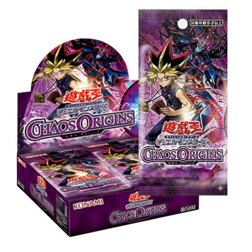 Yu-Gi-Oh! OCG Duel Monsters Chaos Origins Booster Pack Box TCG JAPAN OFFICIAL
