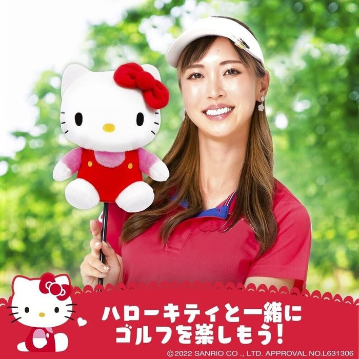 Coperchio di guida del guidatore da golf Sanrio Hello Kitty Pink Ver. 460cc Giappone ufficiale