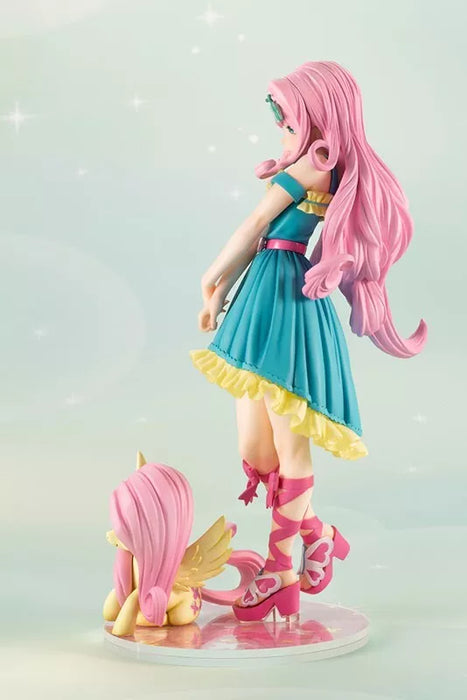 Kotobukiya meu pequeno pônei bishoujo fluttershy 1/7 figura Japão oficial