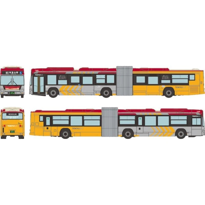 The Bus Collection Tokyu Bus Tandem Liner 7305 JAPAN OFFICIAL